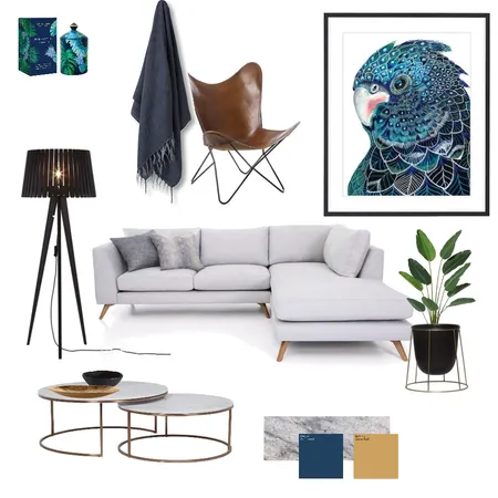 Luxe Living Room Interior Design Mood Board by NatashaChristopoulos on Style Sourcebook