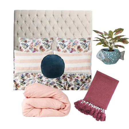 Abbey Lee bedroom Interior Design Mood Board by Holm & Wood. on Style Sourcebook