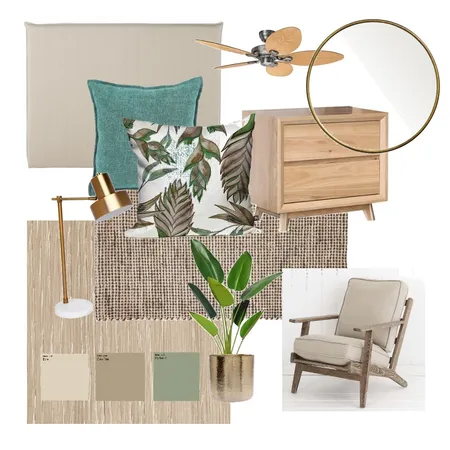 Bedroom 3 Interior Design Mood Board by plumperfectinteriors on Style Sourcebook