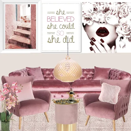 Pink! Interior Design Mood Board by Silvina on Style Sourcebook