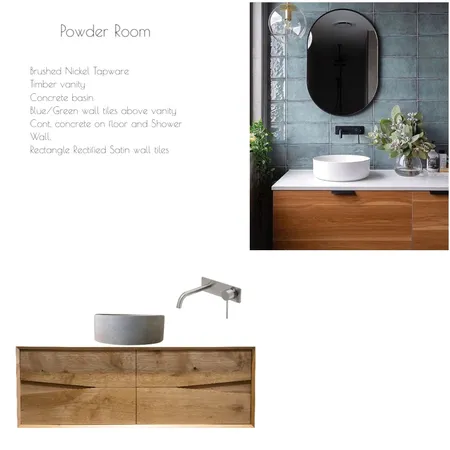 Powder Room Interior Design Mood Board by Sara Campbell on Style Sourcebook