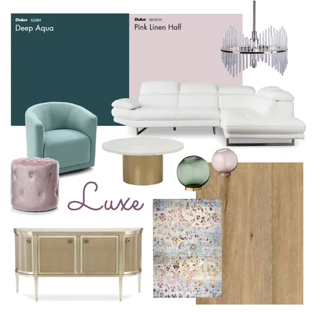 Luxe Living Room Interior Design Mood Board by Choices Flooring on Style Sourcebook
