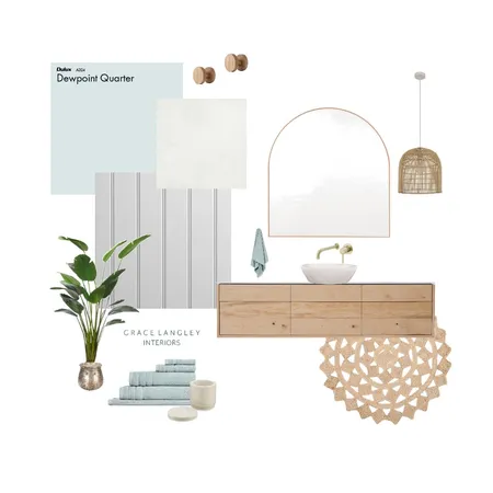 coastal bathroom Interior Design Mood Board by GraceLangleyInteriors on Style Sourcebook