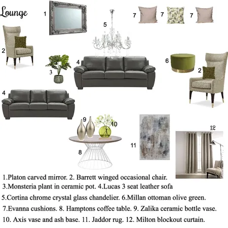 livingroom Interior Design Mood Board by Mpho on Style Sourcebook
