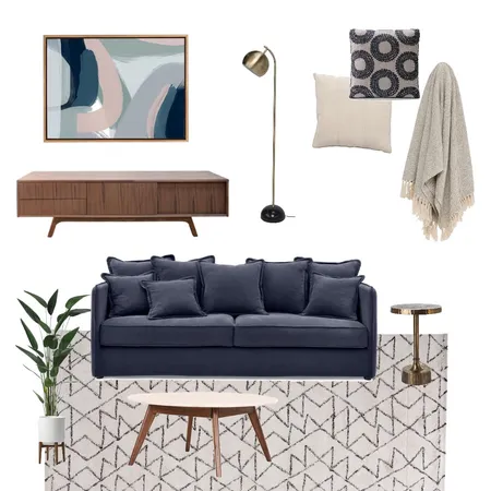 Mid mod living room Interior Design Mood Board by juliecowleyinteriors on Style Sourcebook