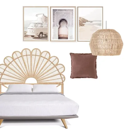 BOHO BEDROOM Interior Design Mood Board by selmiraa on Style Sourcebook