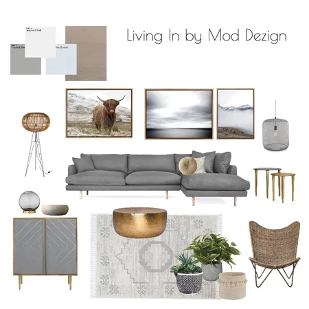 Living In by Mod Dezign Interior Design Mood Board by MODDEZIGN on Style Sourcebook