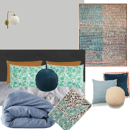 Sue Bedroom Interior Design Mood Board by Holm & Wood. on Style Sourcebook