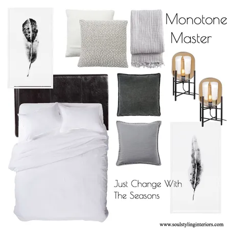 Monotone Master Interior Design Mood Board by Krysti-glory90 on Style Sourcebook