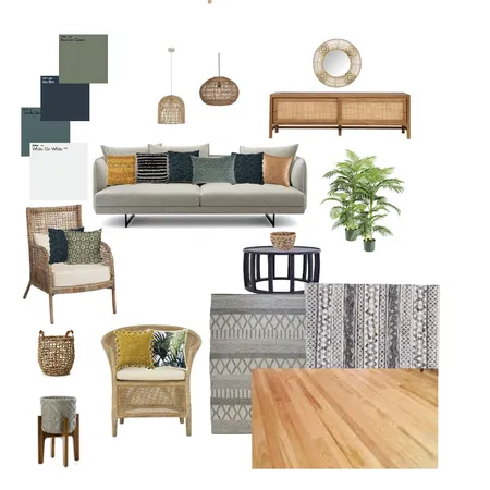 Open Plan Living Space Interior Design Mood Board by moconnor on Style Sourcebook