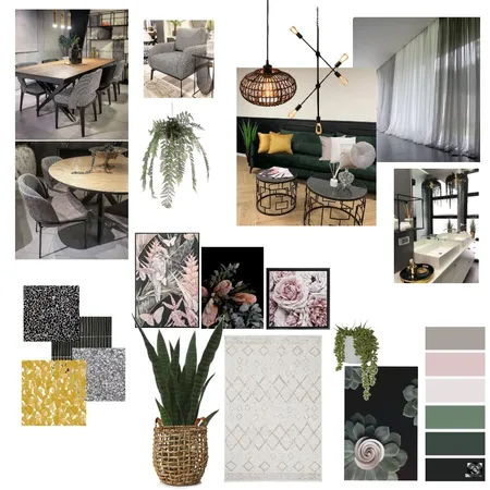 jungle green Interior Design Mood Board by veredkraush on Style Sourcebook