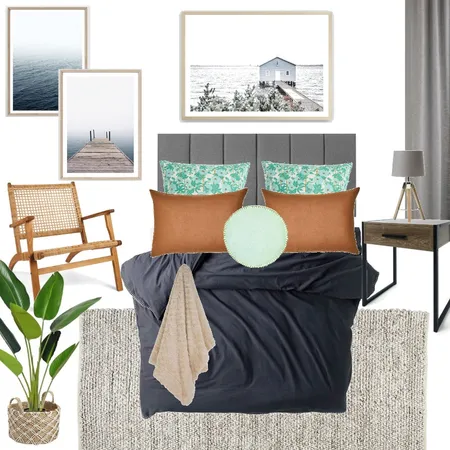 Glasson - Guest Room Interior Design Mood Board by Holm & Wood. on Style Sourcebook