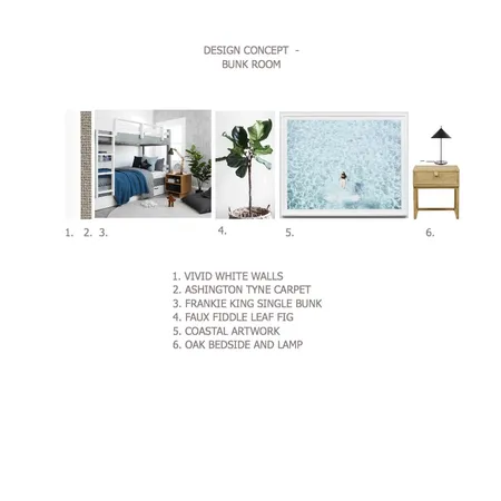 Bunkroom Interior Design Mood Board by Emerald Pear  on Style Sourcebook