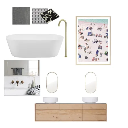 Bathroom  1 Felix st Interior Design Mood Board by Kylie Tyrrell on Style Sourcebook