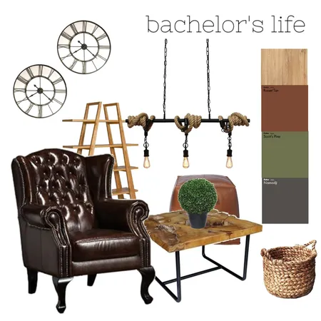 bachelor's life Interior Design Mood Board by Ksenia on Style Sourcebook