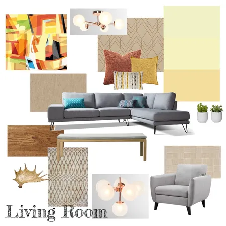 living room Interior Design Mood Board by agodber on Style Sourcebook