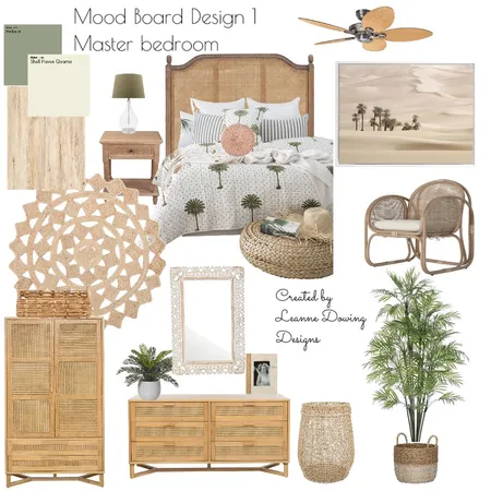 Master bedroom design 1 Interior Design Mood Board by leannedowling on Style Sourcebook