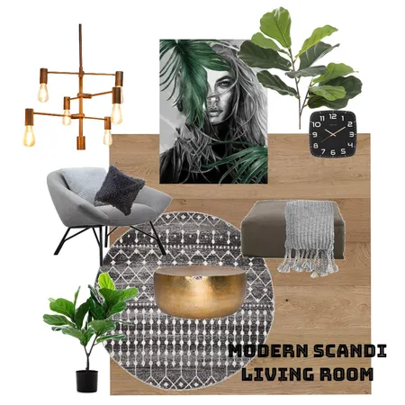 modern scandi living room Interior Design Mood Board by The Eye Interiors on Style Sourcebook