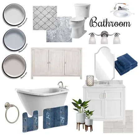 bathroom Interior Design Mood Board by JYarletts on Style Sourcebook