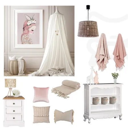 Pink Forest Girls Bedroom Interior Design Mood Board by My Interior Stylist on Style Sourcebook