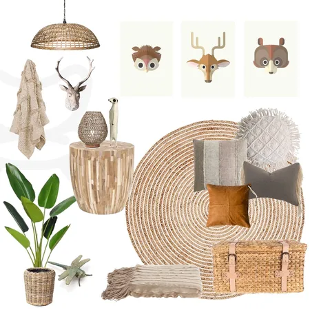 Boys Forest Bedroom Interior Design Mood Board by My Interior Stylist on Style Sourcebook