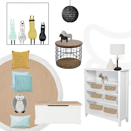 Kids Lama Bedroom Interior Design Mood Board by My Interior Stylist on Style Sourcebook