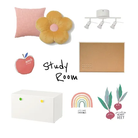Study Room Interior Design Mood Board by Anezka on Style Sourcebook