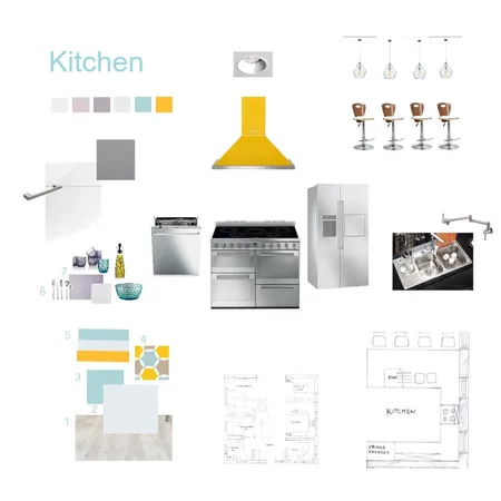 Kitchen moodboard Interior Design Mood Board by Ajuddery on Style Sourcebook