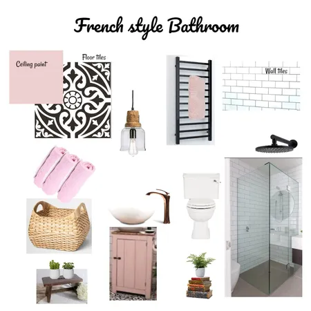 French Bathroom Interior Design Mood Board by Carmenc on Style Sourcebook