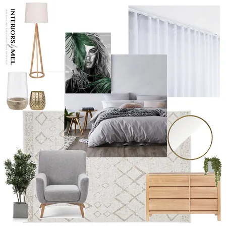 bedroom Interior Design Mood Board by interiorsbymell on Style Sourcebook
