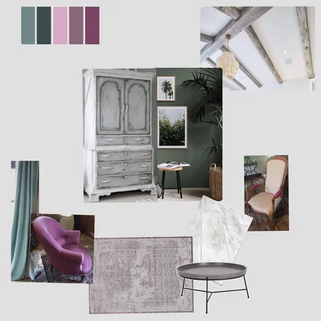 Momo Violet Vert Interior Design Mood Board by yunlu on Style Sourcebook