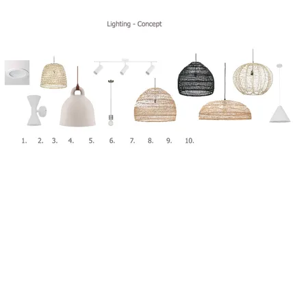 Lighting Concept Interior Design Mood Board by Emerald Pear  on Style Sourcebook