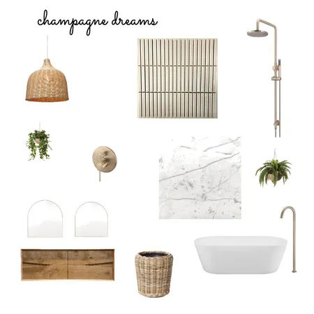 Champagne dreams Interior Design Mood Board by Renovation by Design on Style Sourcebook