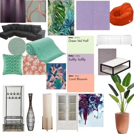 Living Room Interior Design Mood Board by GoldenMotu on Style Sourcebook