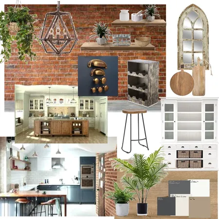 rustic industrial kitchen Interior Design Mood Board by Home Interiors on Style Sourcebook