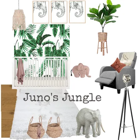 Juno's Jungle Nursery Interior Design Mood Board by SingaRose on Style Sourcebook