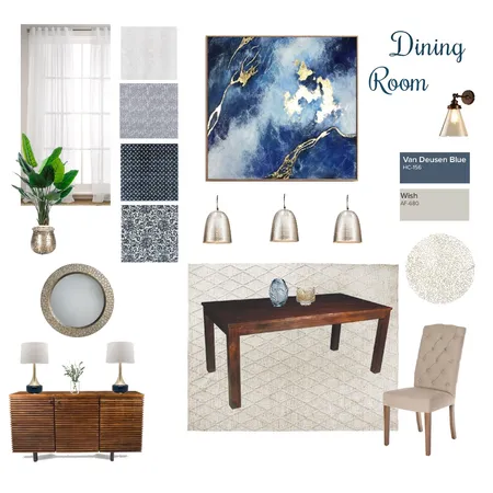 Dining Room Interior Design Mood Board by JoyAmberLeigh on Style Sourcebook