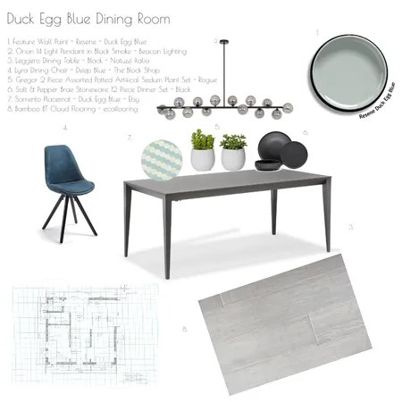 Dining Room Interior Design Mood Board by brittanydoueihi on Style Sourcebook