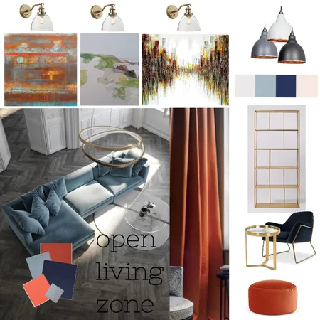 Living zone Interior Design Mood Board by DebiAni on Style Sourcebook
