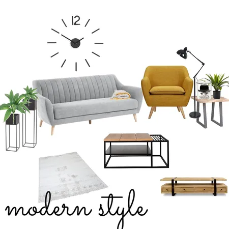 mood board modern style Interior Design Mood Board by Rayooss on Style Sourcebook