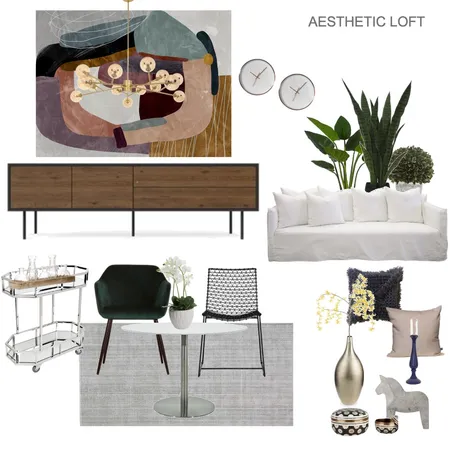 aesthetic loft Interior Design Mood Board by caterinalostaunau on Style Sourcebook