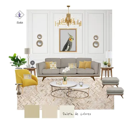 Sala - Sra. July Solano Interior Design Mood Board by tcdisenos on Style Sourcebook