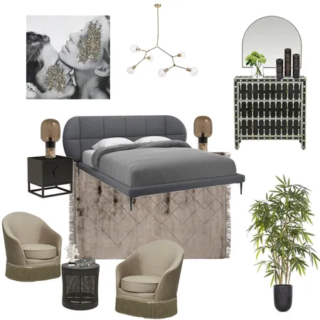 Sultry Designer Fusion Interior Design Mood Board by Luxe Style Co. on Style Sourcebook