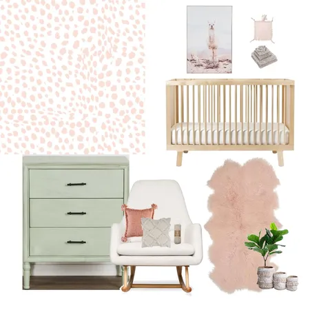 Girls Nursery Interior Design Mood Board by AmyBeth on Style Sourcebook