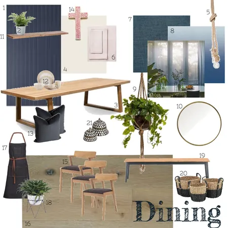 Ass 9 Dinning Room Interior Design Mood Board by Urban Habitat on Style Sourcebook