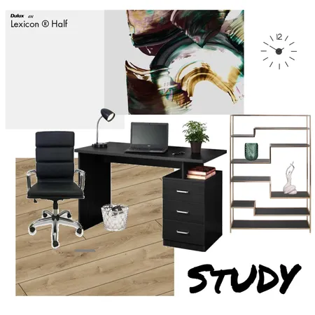 STUDY Interior Design Mood Board by Kristyheff on Style Sourcebook