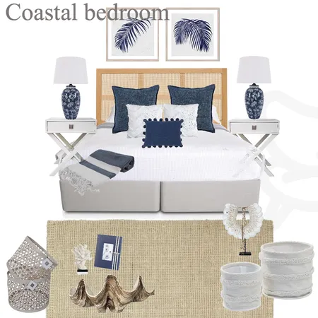 Coastal bedroom styling Interior Design Mood Board by My Interior Stylist on Style Sourcebook