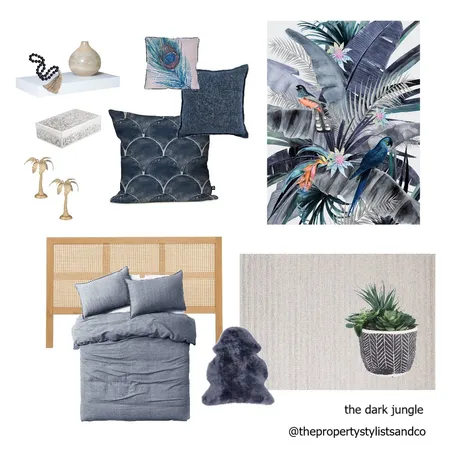 the dark jungle Interior Design Mood Board by The Property Stylists & Co on Style Sourcebook