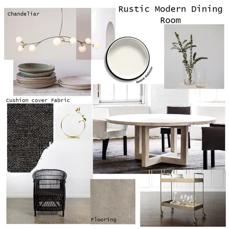 Dining Room Interior Design Mood Board by BelWolland on Style Sourcebook