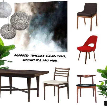 Proposed Timeless Dining Chair Design for Amy Mok Interior Design Mood Board by eddiemaurique on Style Sourcebook